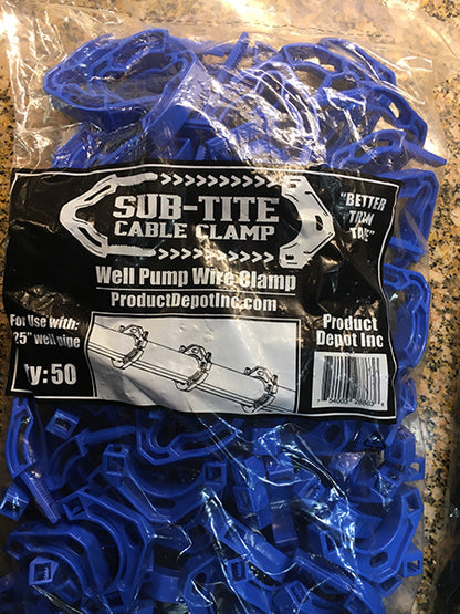 Sub-Tite Cable Clamp - Well Pump Cable Clamp & Protector