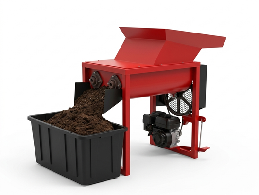 Bale Buster — Portable Gas or Electric Powered Bale Breaker & Mixer