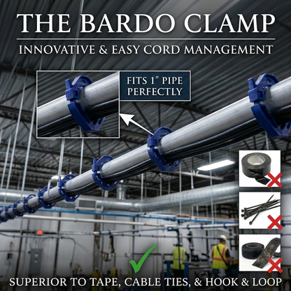 Bardo Universal Clamp - Superior cord & cable management