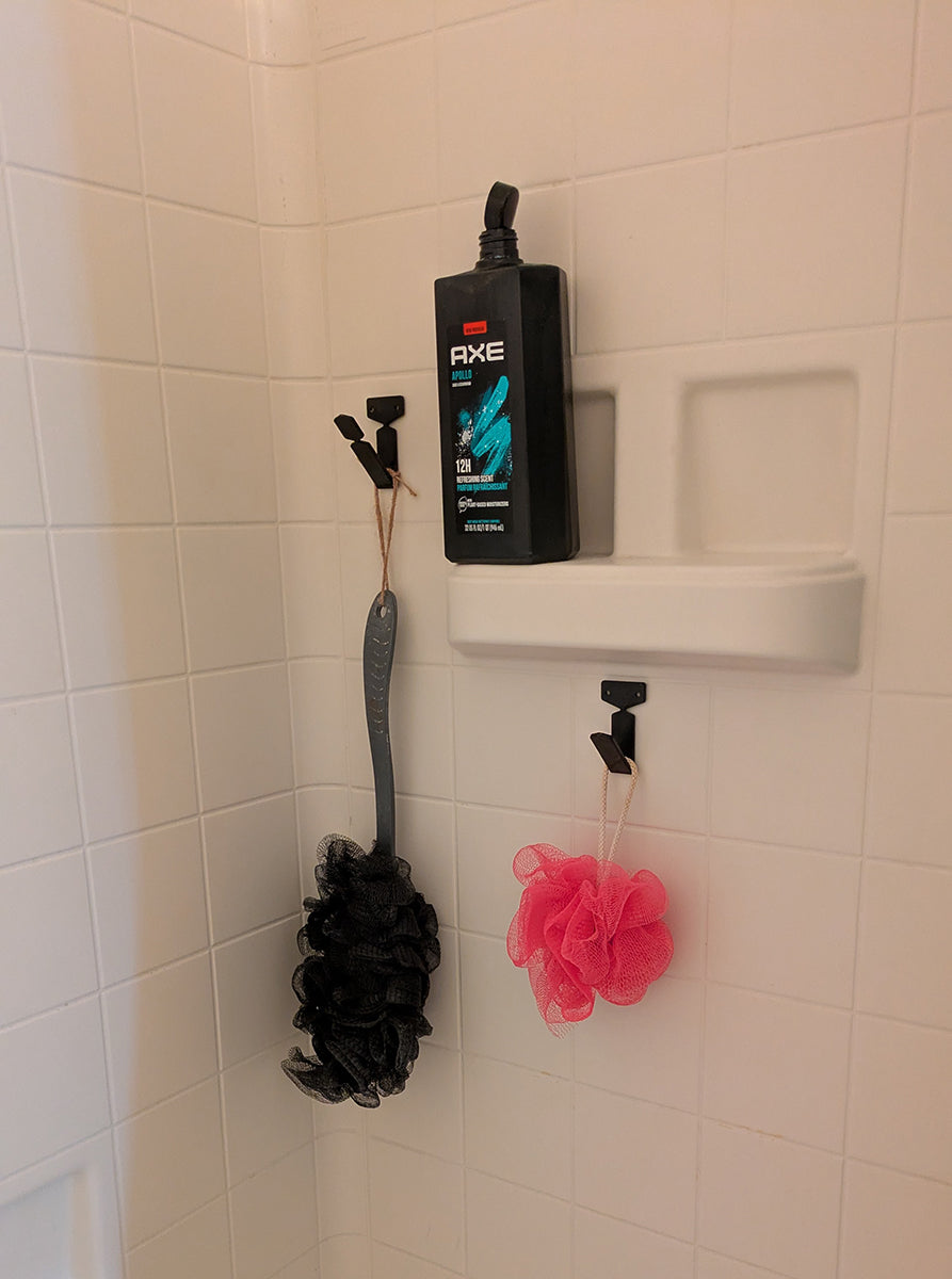 V-Tech Utility Hook - Versatile Wall, Ceiling & Door Mounts