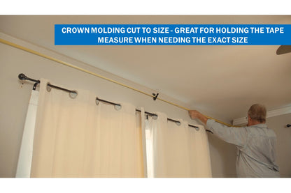 Crown Mate Hanger - One-Person Crown Molding Installation Tool (8-Pack)