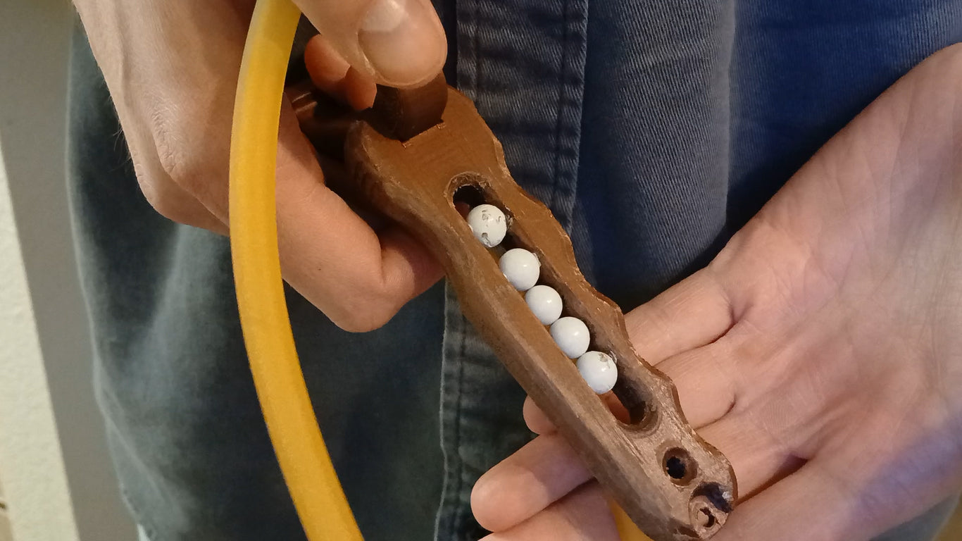One Shot Slingshot - Heavy-duty precision for fun or serious use