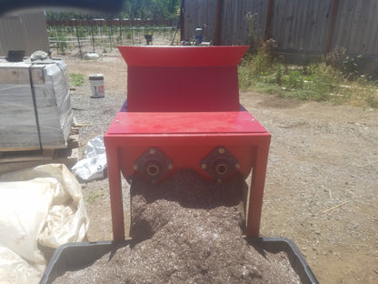 Bale Buster — Portable Gas or Electric Powered Bale Breaker & Mixer